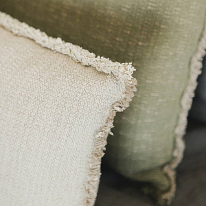 Подушка Лорена Каналс (Lorena Canals) "Этнос квадрат", бежевая, 45 х 45 см